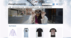 Desktop Screenshot of chongthamdot24h.com